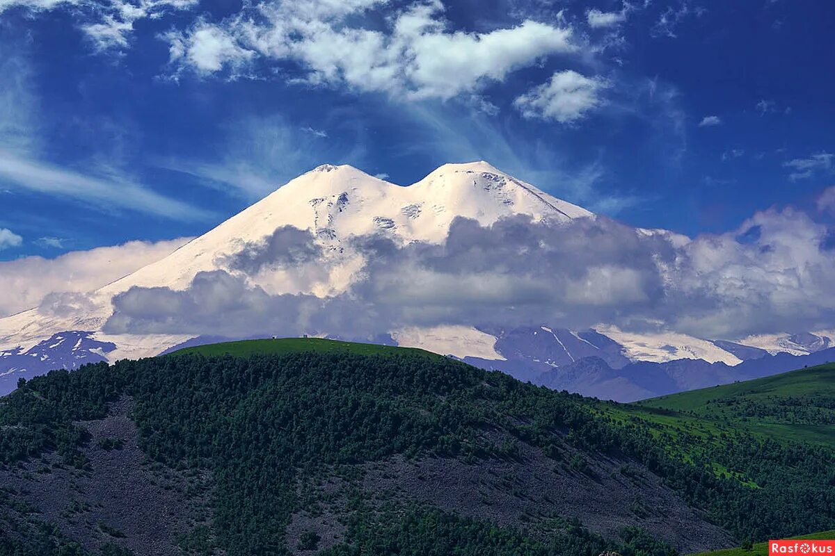 Гора Эльбрус. Эльбрус вершина. Горы Кавказа Эльбрус. Эльбрус Кавказ пейзаж.