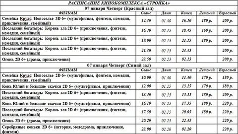 Тэшка северодвинск расписание