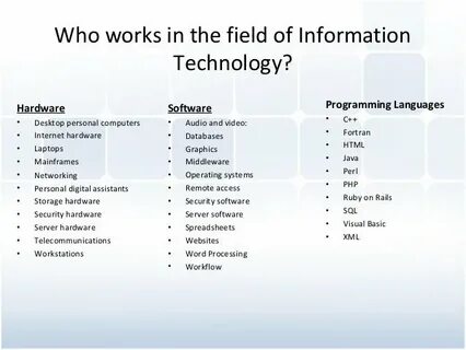 Information field