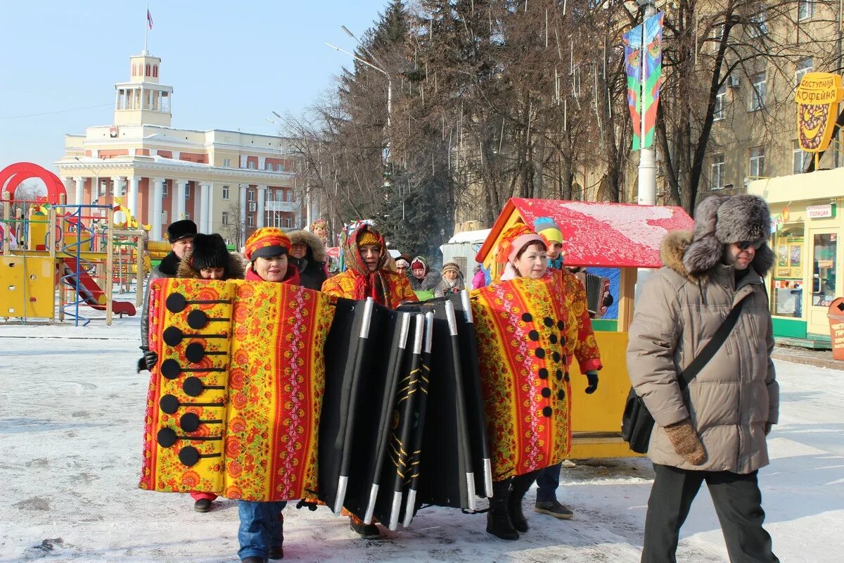 Масленица площадь