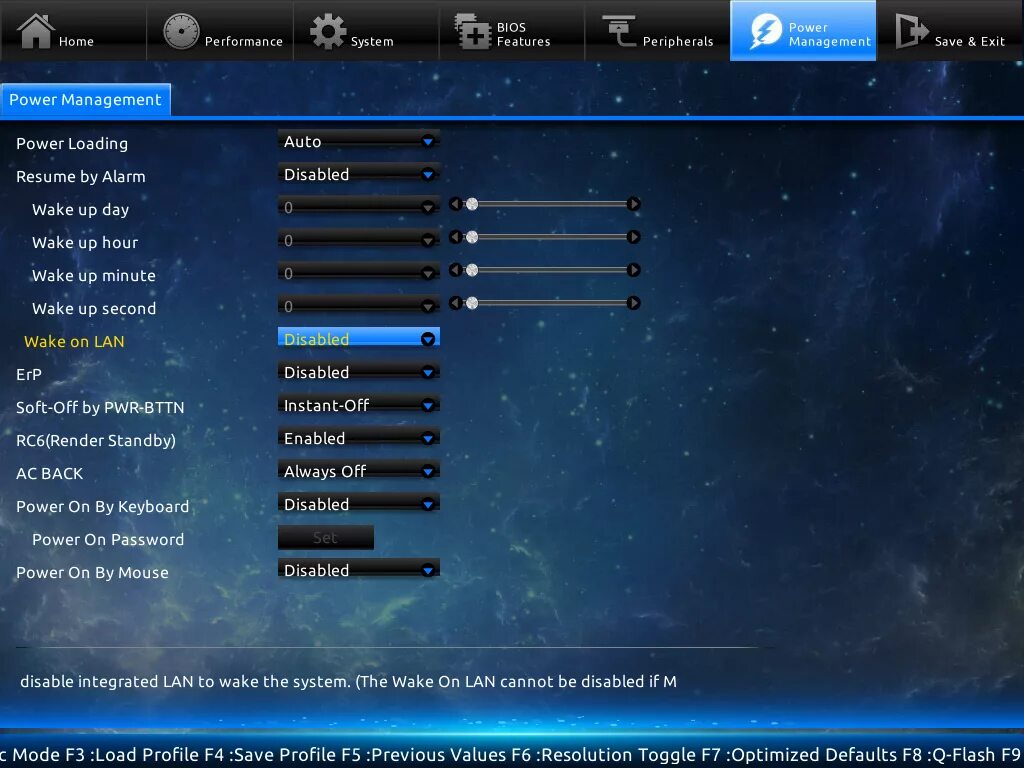 Previous values. Wake up on lan BIOS. Wake on lan Gigabyte UEFI. Wake on lan Gigabyte BIOS. Wake on lan ASUS.