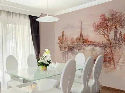 Красивые стены на кухне