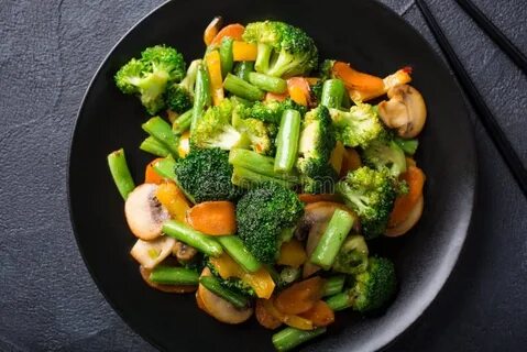 Fried vegetables