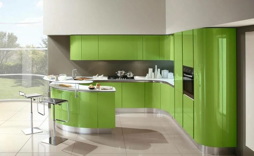 Кухни салатовые. Кухня зеленого цвета. Кухонный гарнитур зеленый. Кухня в салатовом цвете. Глянцевый зеленый цвет