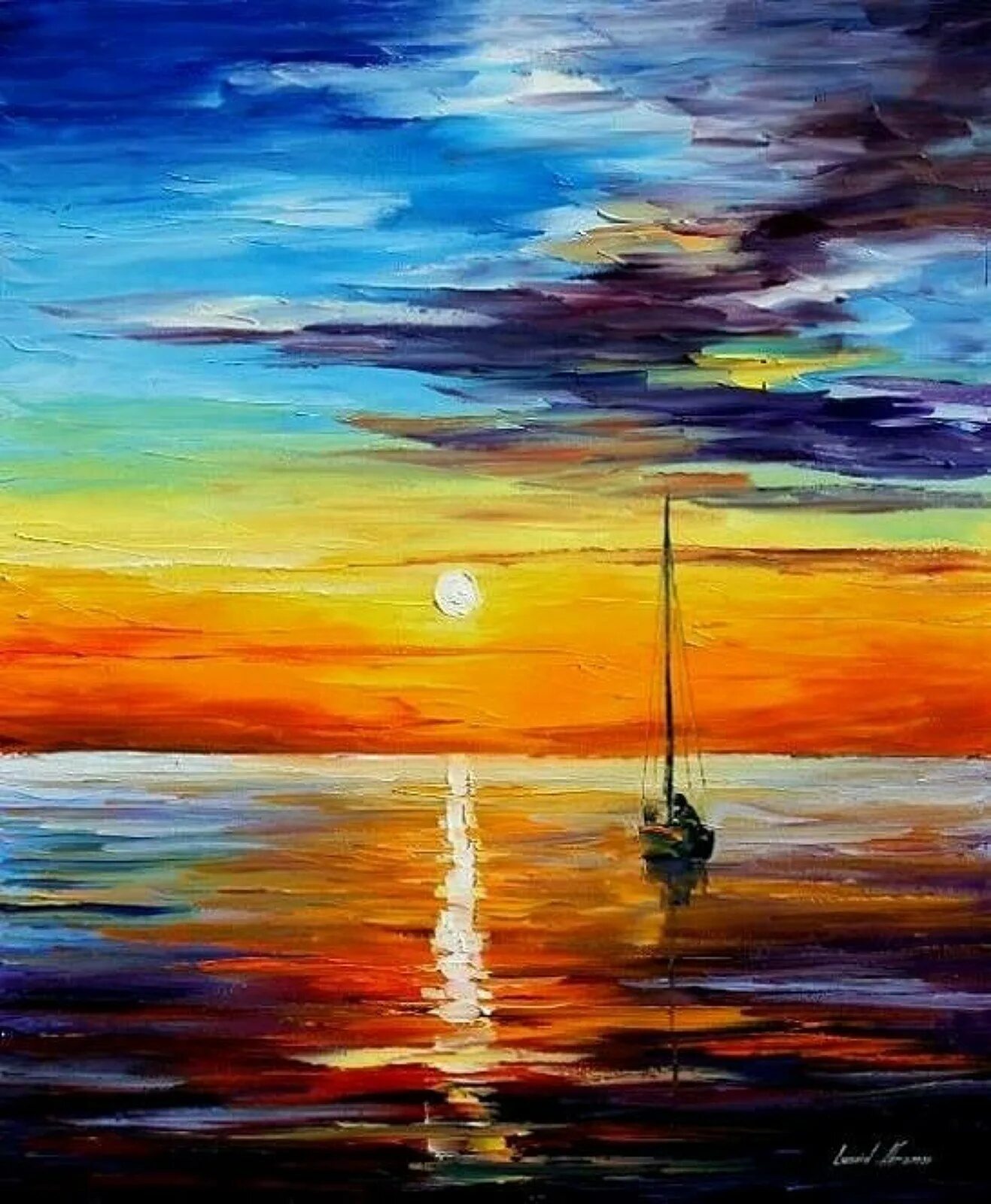 Афремов леонид художник море. Рисуем масляными красками для начинающих. Пейзаж масляными красками. Рисуем масляными красками для начинающих. Рисунки на холсте.