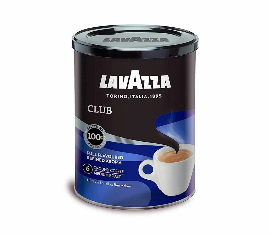 Кофе lavazza. Lavazza Espresso italiano молотый. Lavazza Espresso жестяная банка. Лавацца клаб ж/б. Кофе Лавацца клаб молотый ж/б 250гр.