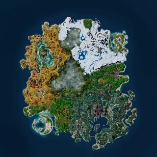 Fortnite chapter 2 map