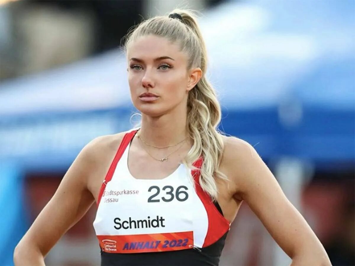 Бегунья алиса шмидт. Немецкая легкоатлетка алиса шмидт. Алиса шмидт легкоатлетка. Алисия шмидт спортсменка. Алиса шмидт 2022.