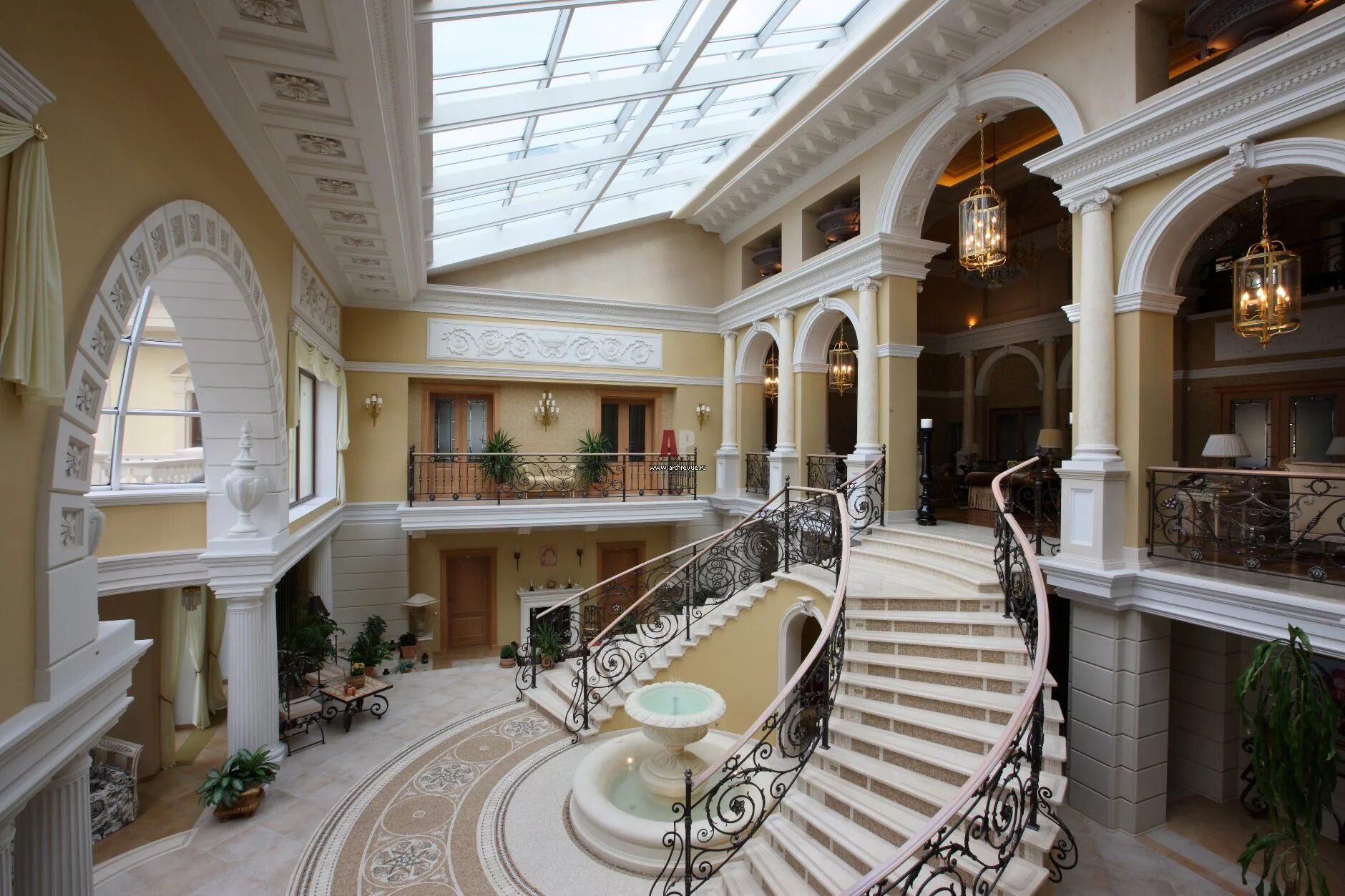 Upstairs hall. Особняк Воганвуд в Онтарио. Особняк Динцера Симферополь. Резиденция особняк усадьба в классическом стиле. Особняк Потанина в Немчиново.