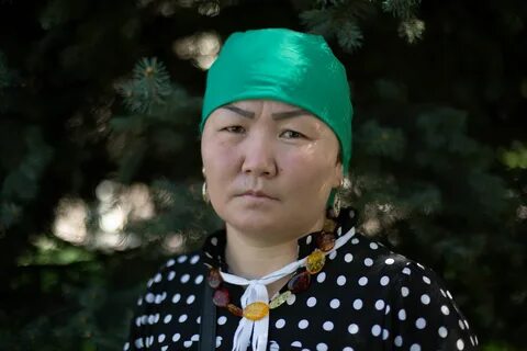 Бабушка казашка