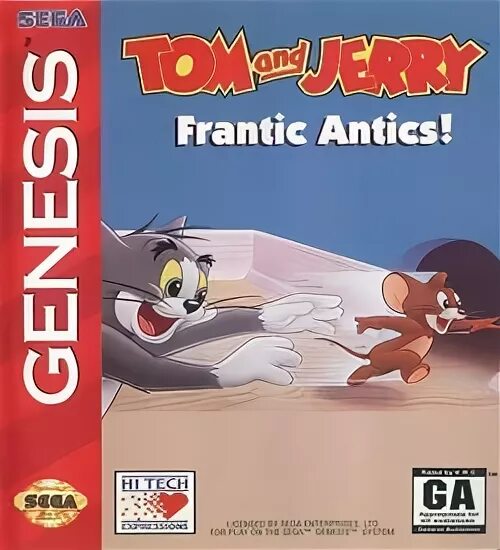 Tom and jerry sega. Tom and jerry: frantic antics! (1994). обложка игры tom and jerry frantic antics. обложка tom and jerry на sega mega. обложка для ps1 tom and jerry - frantic antics (rus).