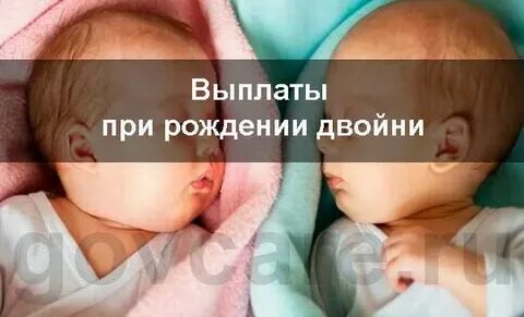 При рождении двойни положен