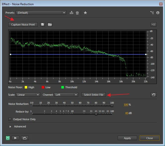 Как убрать шумы в адоб аудишн. Нормализация в adobe audition. как убрать фоновый шум в adobe audition. убрать шум микрофона в adobe audition. как очистить от шумов трек в адоб аудишн.