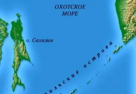 Крупный остров за татарским проливом