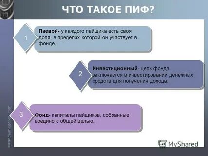 Паевые инвестиционные фонды объединяют средства для совместного