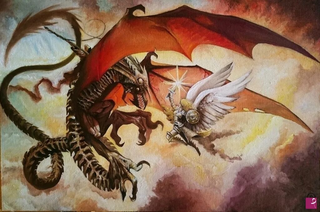 Поверженный дракон. Элементальный дракон. Демон лорд драгон аниме. Дракон на привязи. Архангел михаил воевали против дракона и.