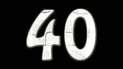 Картинка с надписью 40