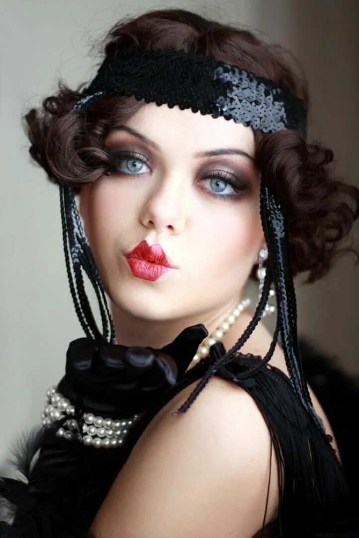 1930s makeup recreation "how-to" 1930s makeup, 30s makeup, Pageant makeup