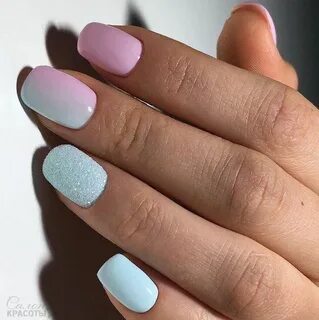 Нежные цвета ногтей на короткие ногти