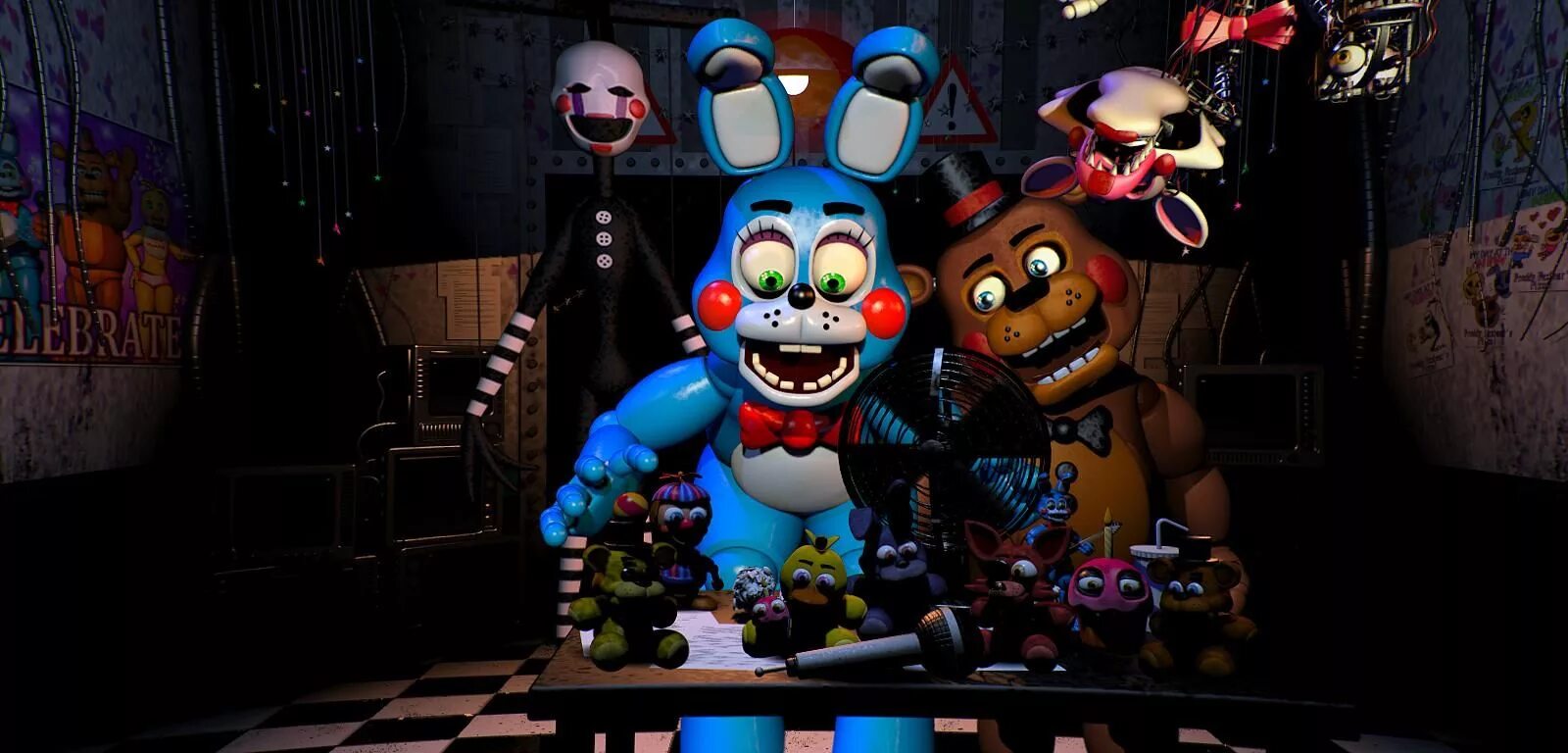 5 ночей с плюшевыми 2. Фредди из ФНАФ 2. Five Nights at Freddy's 2 сломанные АНИМАТРОНИКИ. Five Nights at Freddys 2 2 ночь. ФНАФ 2 плюш.