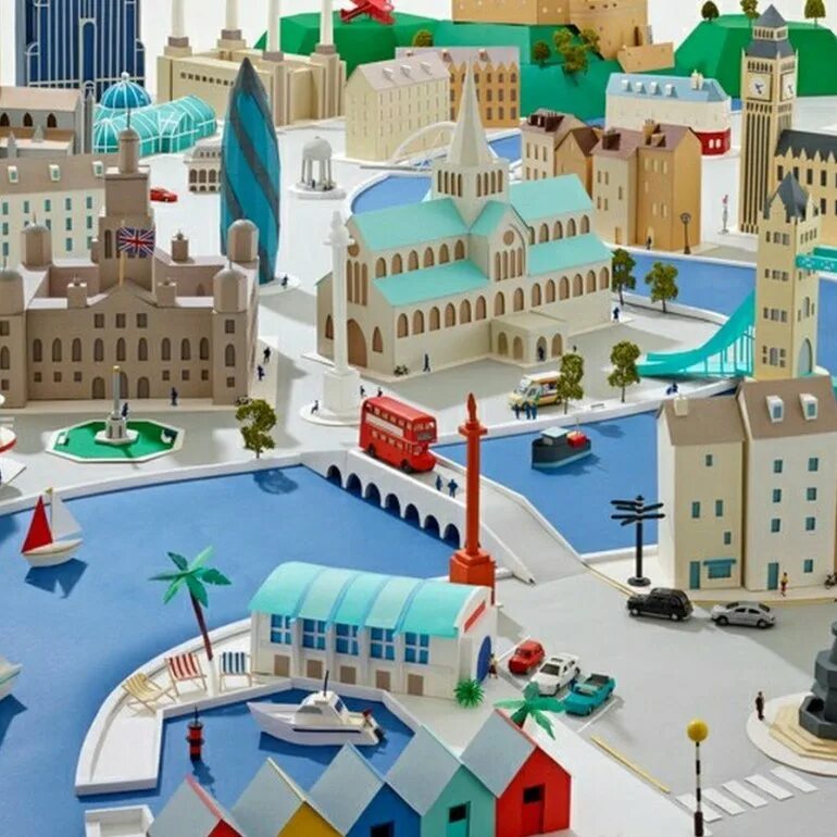Волшебный макет города. Волшебный макет города. Поделка город из бумаги. Волшебный макет города. Модель города из бумаги.