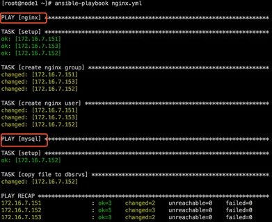 Ansible playbook примеры