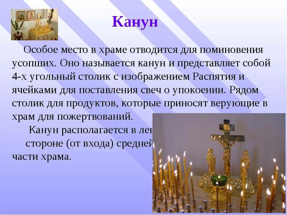 Поминальный стол в храме. Поминовение в храме. Поминание усопших в церкви. Канун со свечами в храме.