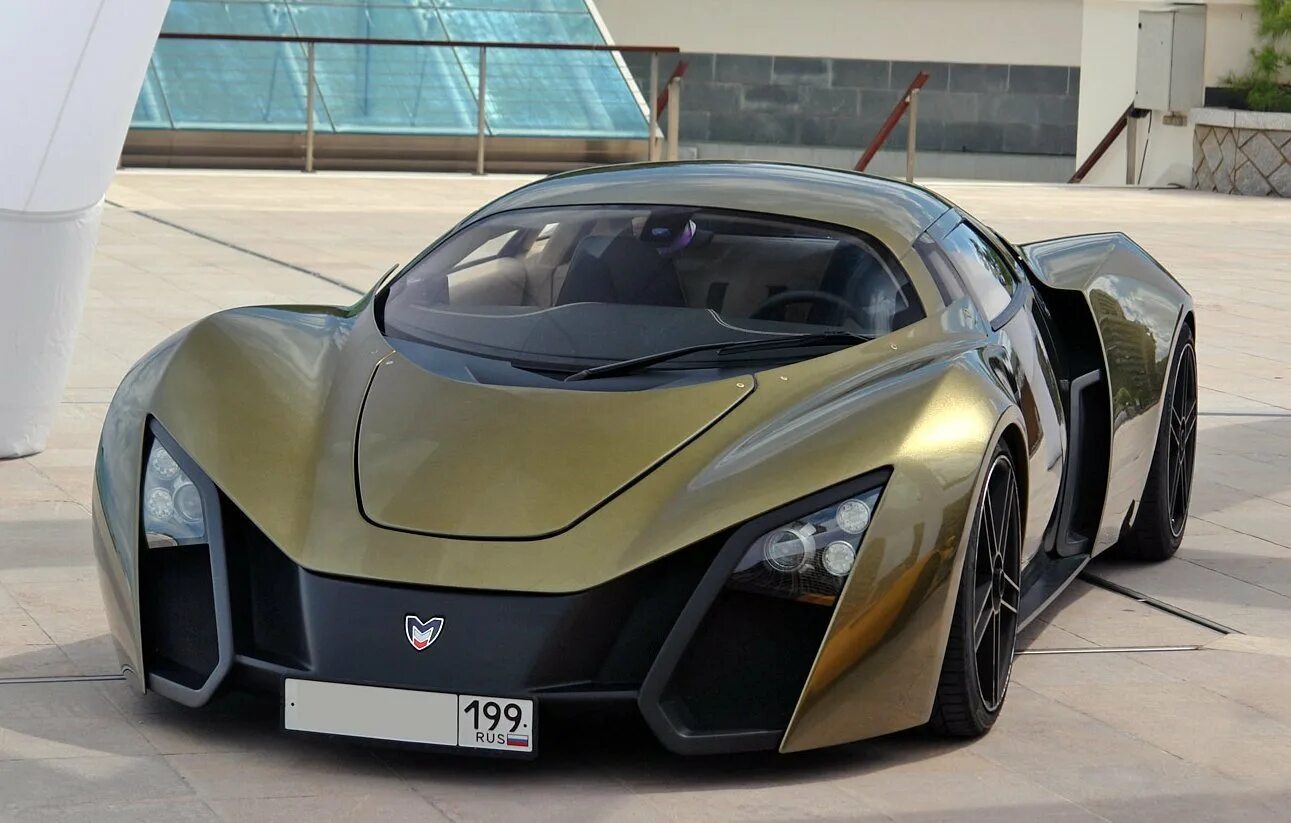 B o car. Суперкар Marussia b2.