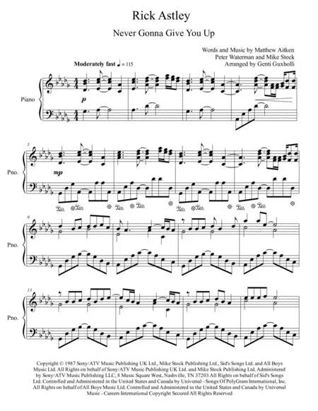 Rick roll piano. Never gonna give you ноты. Never gonna give you ноты. Ноты невер гона гив ю ап. Never gonna give you ноты.