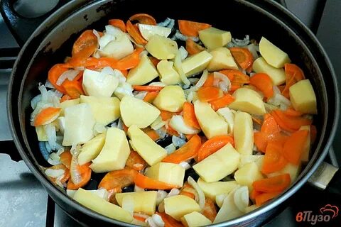 Классическое овощное рагу без мяса