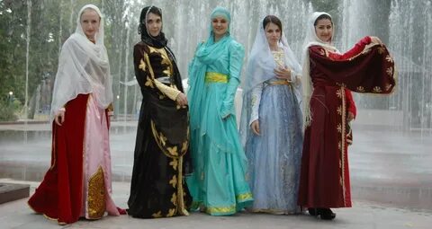 Дагестанские национальные костюмы женские