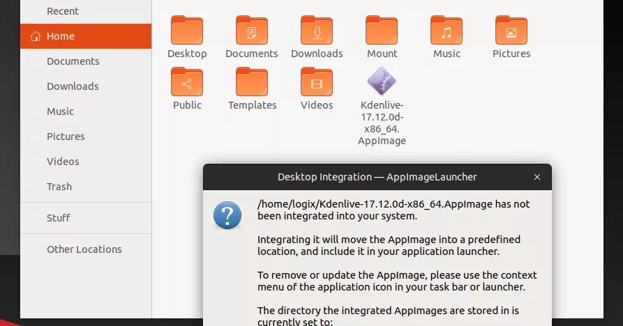 Appimages require fuse to run