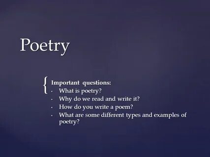 Poetry path