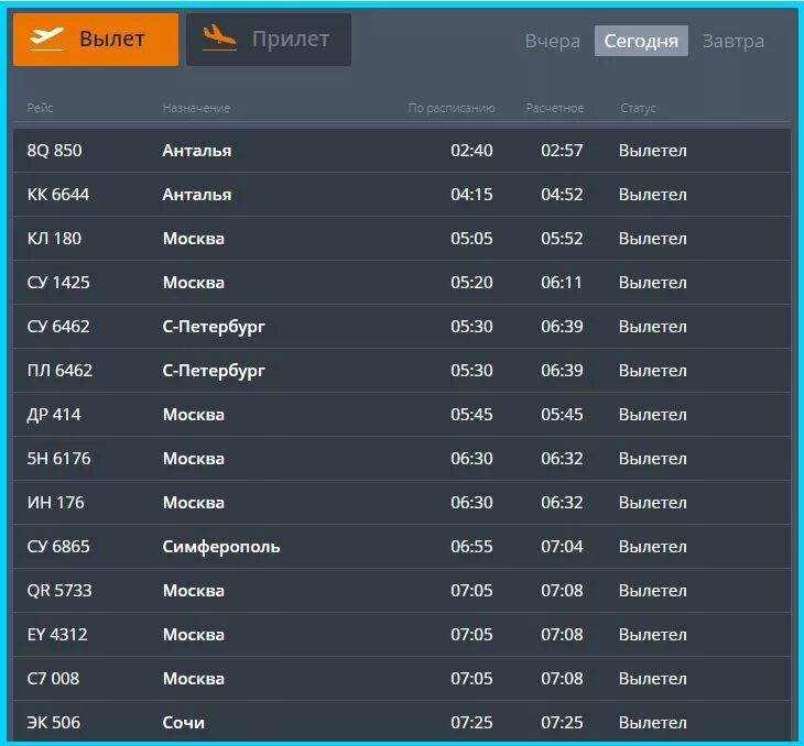 Рейсы самолетов из Москвы. Расписание прилета самолетов. Прибытие самолетов. В Челябинск. Табло вылета. Расписание авиарейсов санкт петербург сегодня