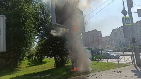 Пожар в олимпийском