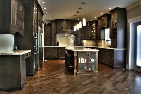 Dark kitchen