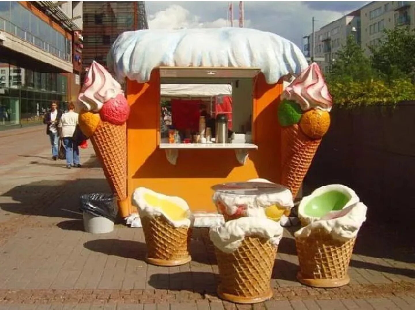 Как открыть мороженое
