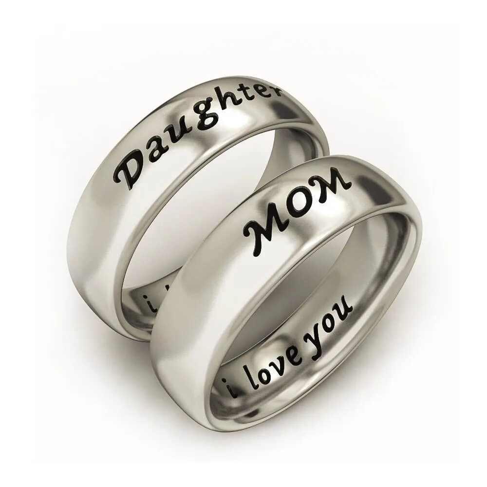 Кольца мама папа. Кольцо мать и дочь. Гравировка на кольце маме. Кольцо для мамы серебряные. Парные кольца для мамы и Дочки.