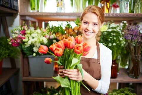 Ausbildung zum Florist.