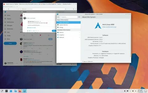 M linux
