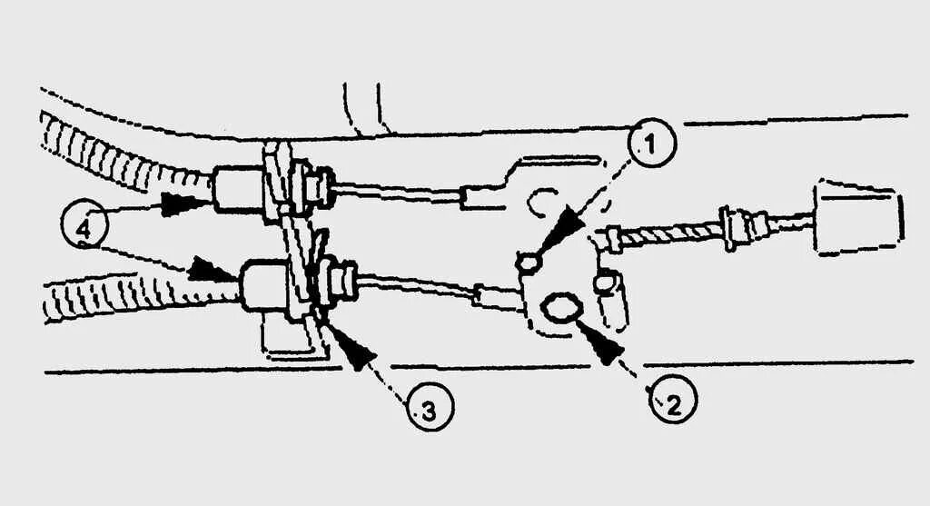 Стояночный тормоз ford. Система стояночного тормоза Форд Транзит 2008. Форд фокус 2 трос стояночного тормоза схема. Трос ручного тормоза на Форд фокус 2 схема. Трос ручника Форд фокус 1.