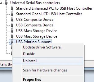 Usb device controller