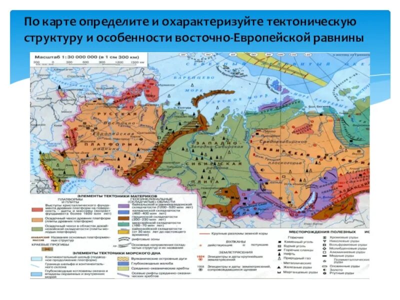 Какой тектонической структуре. Тектоническая карта Росси. Тектоническое строение Восточно европейской равнины. Тектоническая структура Восточно-европейской равнины. Карта тектонического строения.