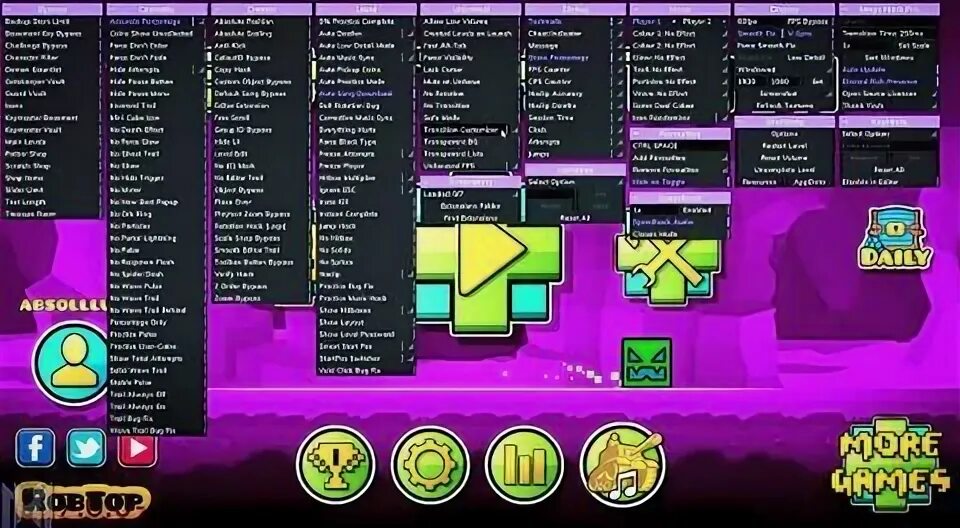 Чит на geometry dash. Мега хак в6. Mega Hack SPEEDHACK. Mega Hack Geometry Dash. Функции мега хак v6 на телефон.