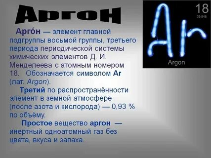 Газ элемент в химии