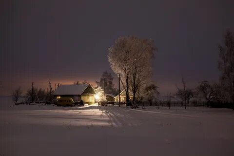 Зимнее вечернее