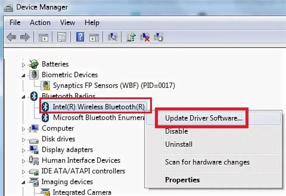 Драйвер блютуз на ноутбуке windows 7. Драйвер блютуз на ноутбуке windows 7