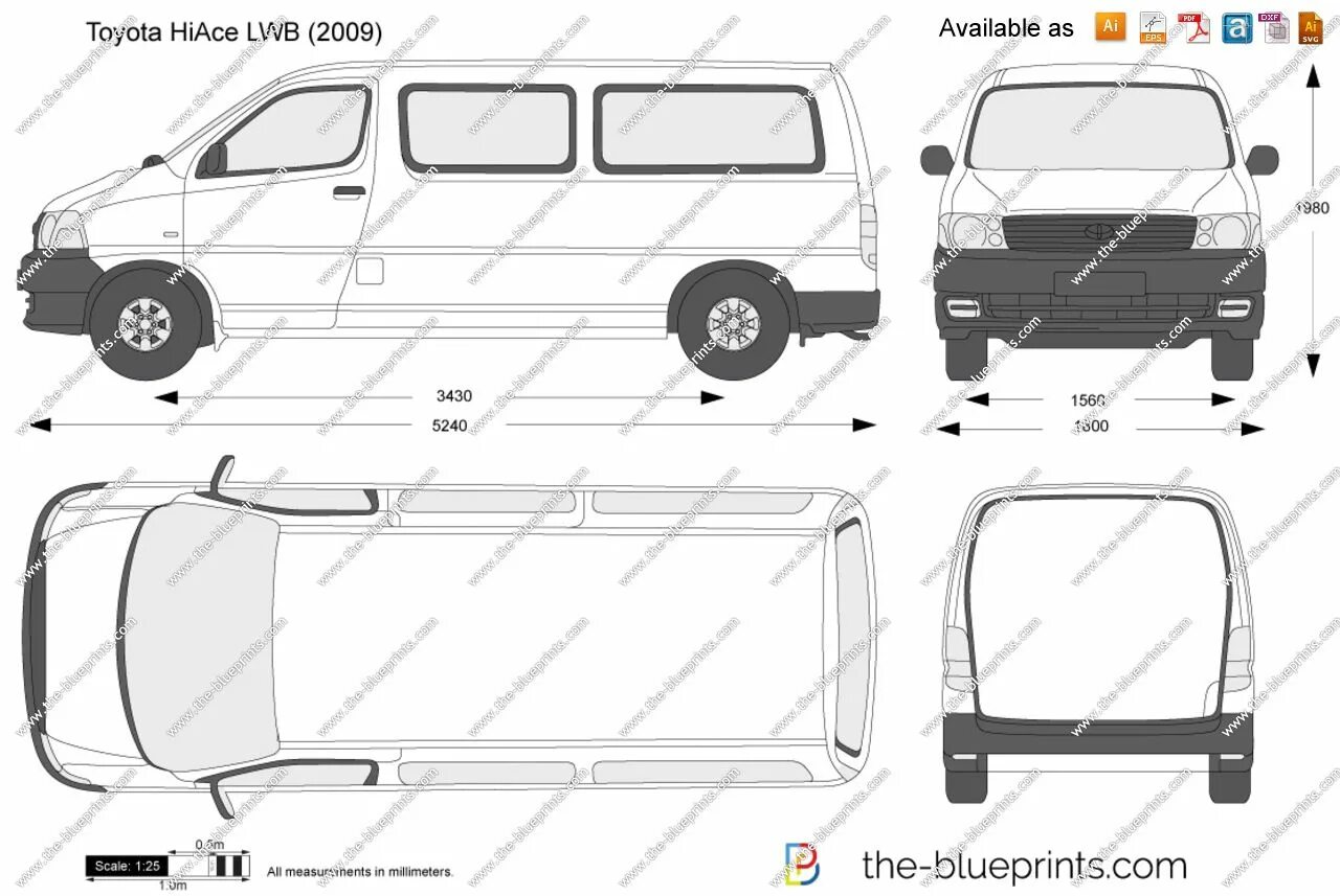 Toyota hiace технические характеристики. Hiace h100 габариты. Тойота Хайс h200 габариты. Toyota Hiace h100 габариты. Toyota Hiace 1996 габариты.