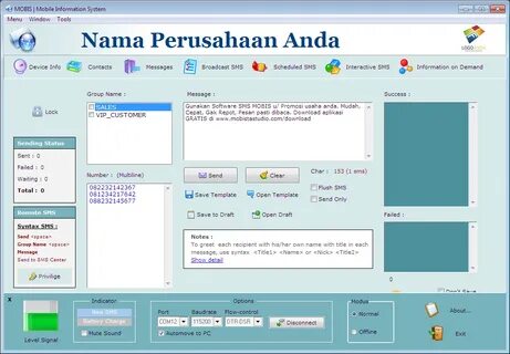 Sms windows