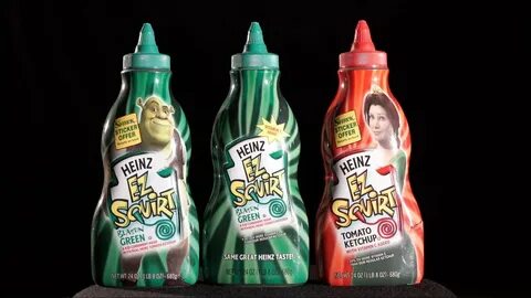 Things that disappeared without a trace - heinz ez squirt ketchup colors